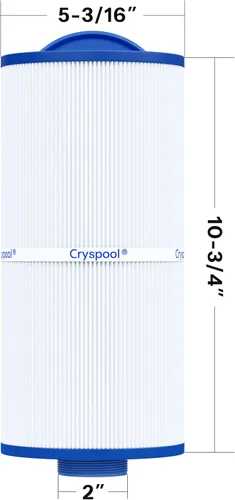 Miniatura 3 de Cryspool® 05033 Filtro compatible con filtro Tuff Spa, Del Sol Spas, Sundance Spas 6540-723, 5CH-402, FC-2811, South Pacific Spas, cartucho