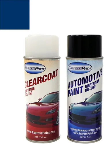 Miniatura 76 de Aerosol para pintura de retoque automotriz Mazda Miata, color beige metálico 11F, paquete todo incluido