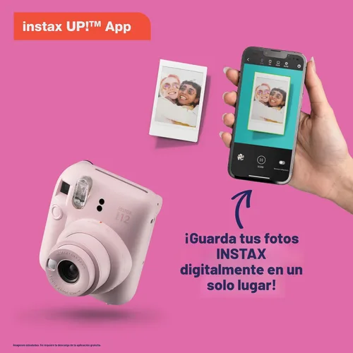 Miniatura 5 de Fujifilm Instax Mini 12 Cámara instantánea - Rosado (Blossom Pink)