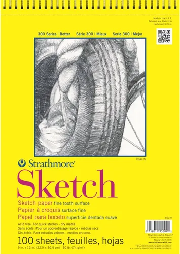 Strathmore Serie 300 Sketch, 9x12 pulgadas
