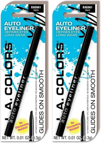 Miniatura 6 de L.A. COLORS Lápiz Delineador Automático (Carded), Negro CBAE661A