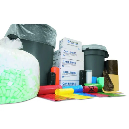Miniatura 19 de Inteplast Group - Bolsas de basura comerciales de alta densidad, 60 L, 8 micrones, 61x83.8 cm, color negro, 50 bolsas/rollo, 20 rollos/cartón