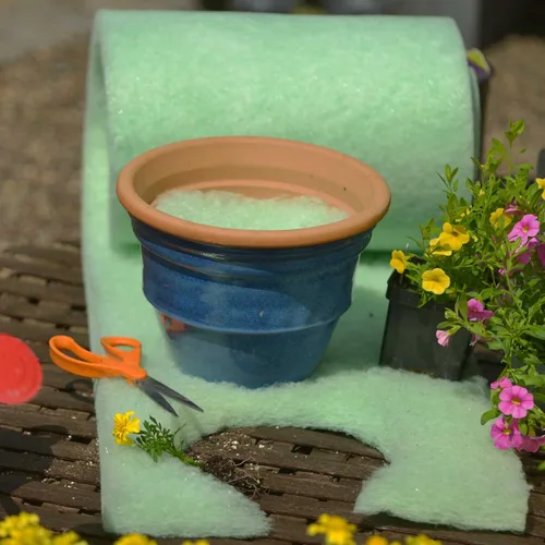 Miniatura 2 de Better Than Rocks® - Material de drenaje para macetas, 16 x 96 pulgadas, tamaño gigante, cortado para adaptarse a muchas macetas