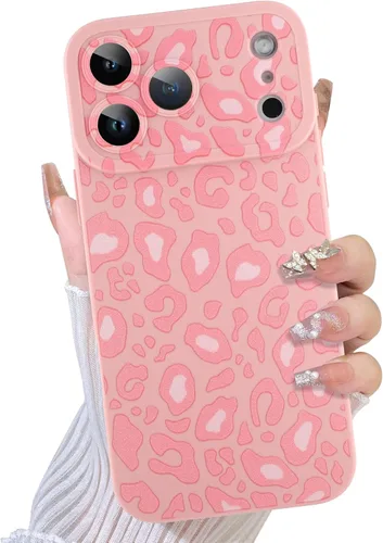 Miniatura 42 de TEAUGHT Compatible con iPhone 11 Funda con patrón lindo estampado de leopardo negro guepardo + protector de pantalla a prueba de golpes, funda