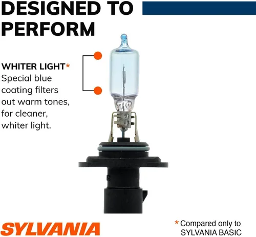 Miniatura 5 de Foco halógeno faro de alto rendimiento Sylvania 9003 (también encaja en H4) SilverStar (paquete de 2), 9005XS