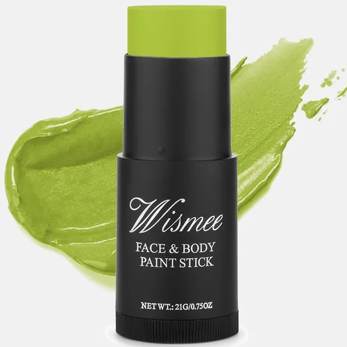 Miniatura 15 de Ojo naranja negro Deportes, palo de pintura de cuerpo de cara naranja, resistente al sudor, impermeable, pintura facial, maquillaje para Halloween