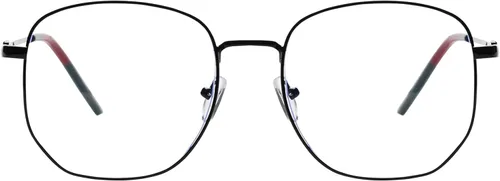 Lentes de lectura de metal elegantes de gran tamaño para mujeres y hombres, marco grande con bloqueo de luz azul, lentes para lectura de computadora