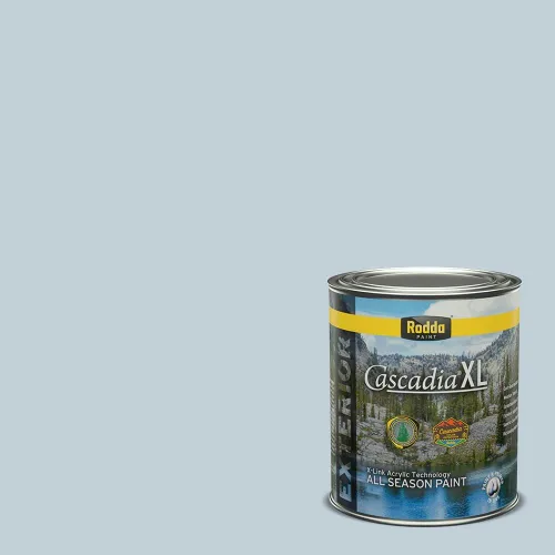 Miniatura 87 de Rodda Paint CASCADIA XL Pintura e imprimación satinada exterior en uno, cuarto de galón, solo ayer