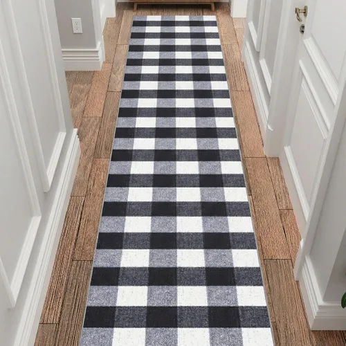 Miniatura 50 de Ottomanson Alfombras de 5 x 6 pies 6 pulgadas para sala de estar, alfombra de área para dormitorio, antideslizante, duradera y grande para zonas