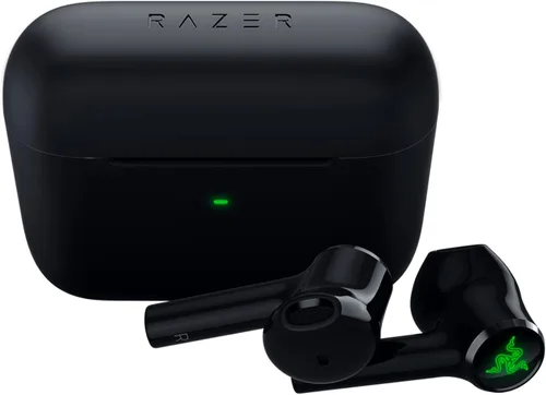 Razer Hammerhead True Wireless X Earbuds: controladores personalizados de 0.512 in - Bluetooth 5.2 con emparejamiento automático - Modo de juego de