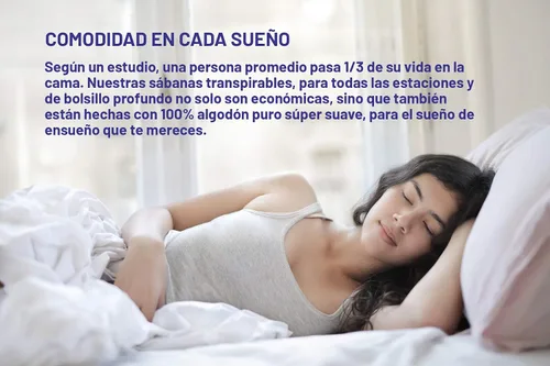 Miniatura 3 de Ruvanti - Juego de sábanas de 100 % algodón, juego de 4 piezas de cama, diseño floral, color azul, ropa de cama tamaño King, tela suave, Phulkari