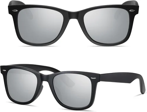 Miniatura 106 de MEETSUN Polarized Sunglasses for Women Men Classic Retro Square Frame Driving Sun Glasses UV Protection