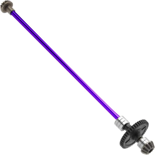 Miniatura 3 de Eje central de transmisión central de metal para automóvil a control remoto con engranaje de motor 27T, pieza de actualización compatible con Wltoys
