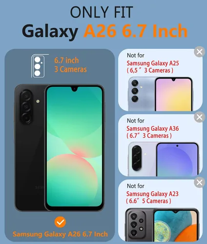Miniatura 293 de FNTCASE Funda para iPhone 17 Pro: Fundas delgadas translúcidas de color azul claro compatibles con MagSafe, protección completa de la cámara