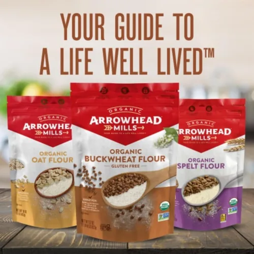 Miniatura 9 de ARROWHEAD MILLS Harina de trigo sarraceno orgánica libre de gluten, 22 onzas