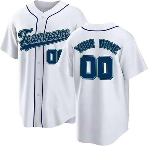 Miniatura 31 de Camiseta de béisbol personalizada cosida con el nombre del equipo, número de equipo, camisas con logotipo, uniforme deportivo impreso para hombres