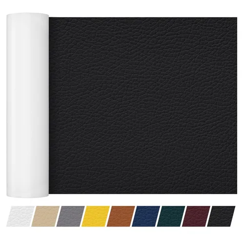 Miniatura 43 de Cinta de parche de reparación de cuero de 4 x 60 pulgadas, cinta autoadhesiva fuerte para muebles, sofás, sillones, asientos de automóvil, armarios