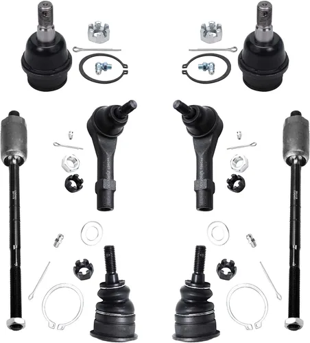 Miniatura 16 de Detroit Axle – Kit de suspensión delantera para Hyundai 2013-2018 Santa Fe 2 enlaces de barra de estabilizador 4 varillas de amarre interiores