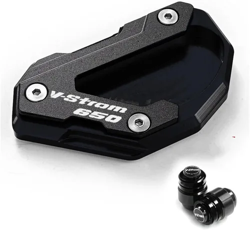 Miniatura 7 de Para Suzuki para V-Strom 650/XT para VSTROM 650 para DL650 Accesorios Soporte lateral con placa de soporte ampliada y placa de soporte de cubierta