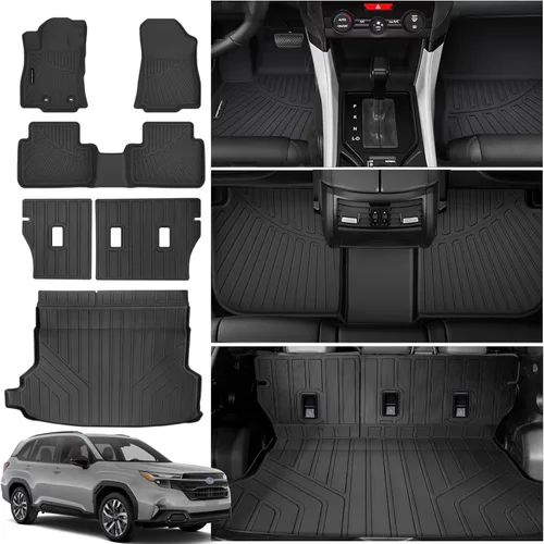 Miniatura 13 de Alfombrillas de piso para Lexus RX 2010-2015 mejoradas para todo tipo de clima, revestimientos de suelo TPE aptos para Lexus RX350/RX450h 1ª y 2ª