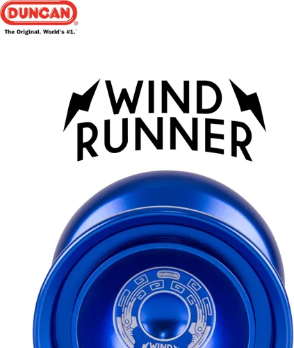 Miniatura 2 de Duncan Toys Windrunner - Yoyó [púrpura] - Yoyó de aluminio de nivel profesional sin respuesta con doble borde, rodamiento cóncavo, respuesta
