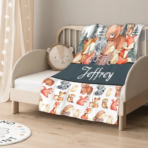Miniatura 2 de Manta de bebé personalizada para niñas y niños, manta de bebé personalizada con nombre para niños pequeños, niños, ducha, recién nacidos, guardería