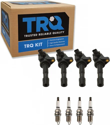 Miniatura 30 de Kit de Bobina de Encendido y Bujía TRQ 8 Piezas Bujías de Iridio Compatibles con Mercedes-Benz C250 2012-2015 y SLK250 2012-2015