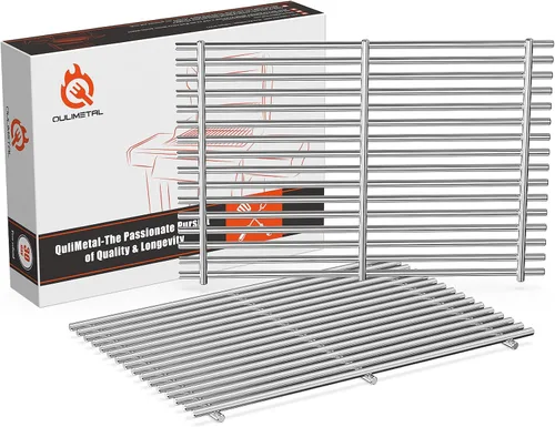 Miniatura 16 de QuliMetal Rejillas de acero inoxidable 304 de 0.276 in para parrillas Weber Spirit E-210, Spirit 200, GS4 Spirit II 200, Spirit II serie E-210