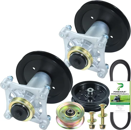 Miniatura 19 de Kit de montaje de husillo 587819701 preengrasado con polea 532199789 que reemplaza Craftsman 587819701 Mandril Assembly Craftsman 42 187292 187281 1