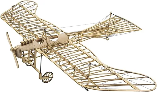 Rompecabezas de madera 3D, kit de modelo de avión vintage Etrich Taube, kit de modelo de avión de madera de balsa cortado con láser, kits de avión