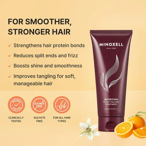 Miniatura 3 de Acondicionador voluminizador profundo para cabello adelgazante – Cuidado del cabello coreano con biotina y pantenol – Reparación de daños