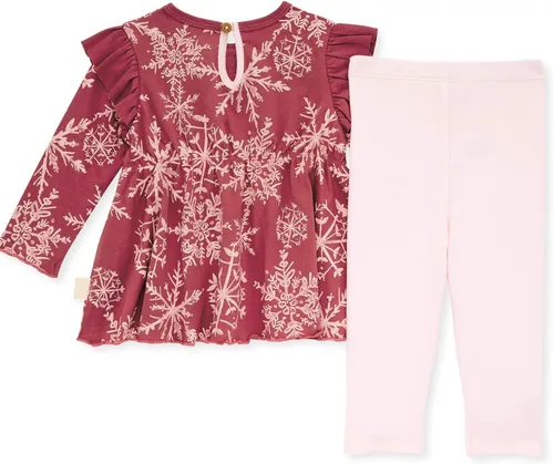 Miniatura 30 de Burt's Bees Baby Conjunto de camiseta y pantalón para bebé, túnica y leggings, 100% algodón orgánico