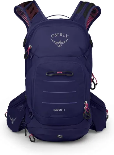 Miniatura 6 de Osprey Raven 14L Mochila de ciclismo de montaña para mujer con depósito hidráulico Deep Fig