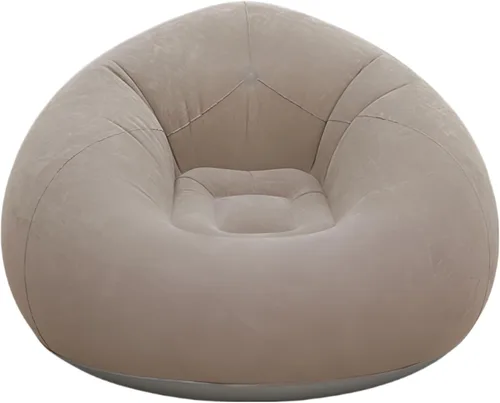 Miniatura 5 de Beanless Bag - Silla inflable para exteriores, sofá perezoso, sin relleno, lavable, plegable, para organizar juguetes de peluche o espuma Azul
