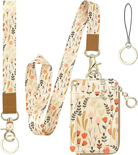 Miniatura 23 de bolimoss Soporte para credencial de sol y luna y cartera con cordón, cordones removibles para maestras, cartera para mujeres con correa
