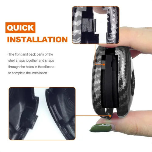 Miniatura 2 de Funda inteligente para llavero compatible con Pontiac Vibe Scion FR-S IQ TC XB XD para Subaru BRZ para Toyota 4RUNNER Avalon Camry Corolla Matrix