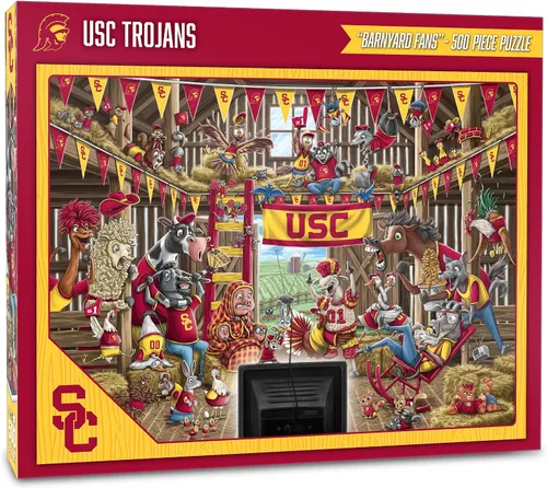 Miniatura 58 de YouTheFan NCAA Barnyard Fans - Rompecabezas de 500 piezas