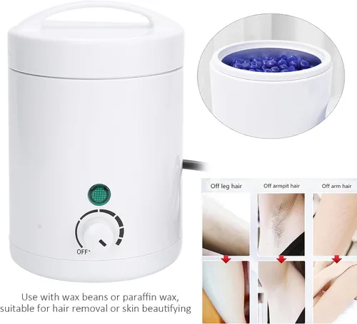Miniatura 3 de Calentador de cera, calentador de cera para depilación, mini calentador de cera multiusos para mujeres y hombres, máquina de cera de parafina