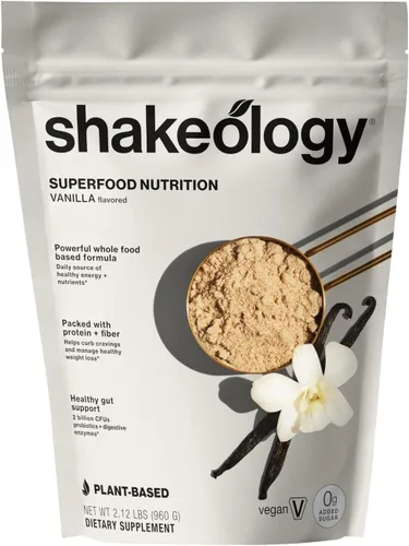 Miniatura 15 de BODi Shakeology - Mezcla de polvo de proteína a base de plantas de azúcar añadida, batido sin gluten con vitaminas y minerales, ayuda a apoyar
