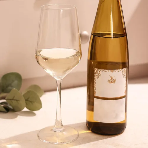 Miniatura 9 de YANGNAY Copas de vino (juego de 12, 13 onzas), copas de vino transparentes para vino tinto o blanco, borde liso, aptas para lavavajillas