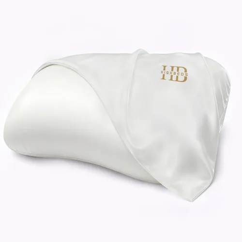 Miniatura 13 de HighBeds Almohada para Durmientes de Lado – Almohada cervical ergonómica suave para aliviar el dolor de cuello, funda de almohada sin cremallera