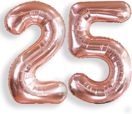 Miniatura 20 de AULE Globos grandes de 40 pulgadas con números 0 azules, globos grandes de números de aluminio, decoraciones de fiesta de cumpleaños de helio