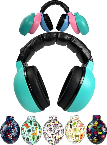 Miniatura 7 de ZIPZ Baby & Toddler Earmuffs - ANSI-Certified Noise Protection, Audiologist-Recommended, Interchangeable Shells (0-4 Yrs)
