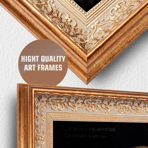Miniatura 749 de A&T ARTWORK Campo de trigo con cipreses de Van Gogh Las reproducciones de arte clásico mundial, impresiones en lienzo giclée para decoración