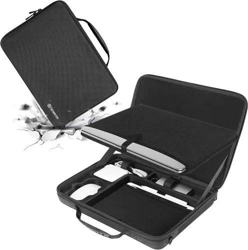Smatree Funda rígida de transporte de 15.6 pulgadas para Samsung Galaxy Book 5/4/3 360, iPad A16 2025 de 11 pulgadas, iPad Air M3 2025, Galaxy Book
