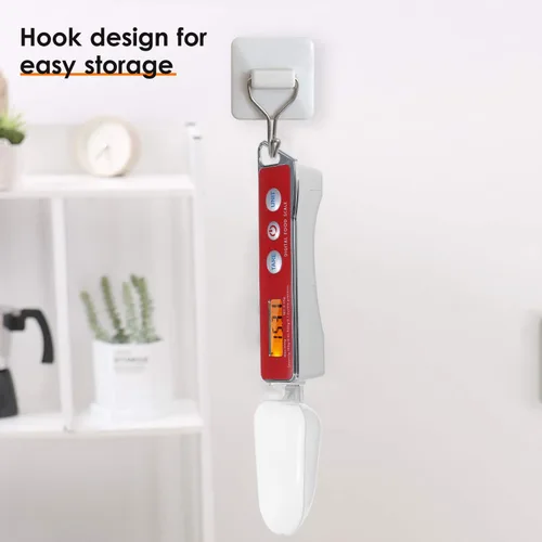 Miniatura 6 de Báscula de cuchara, escala digital de cuchara medidora electrónica, báscula de cuchara de cocina para el hogar, báscula de alimentos con función