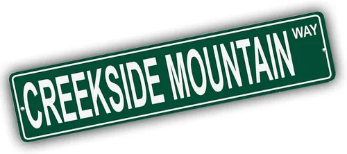 Miniatura 187 de Ohio Mountains Pick Your Mountain Compatible/repuesto para Acme Hill United States Mountain aluminio metal metal metal estilo letrero de calle