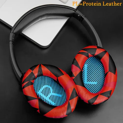 Miniatura 2 de SoloWIT Almohadillas de cuero con proteína para auriculares Bose, almohadillas de repuesto para Bose QuietComfort 15 QC15 QC25 QC2 QC35/Ae2 Ae2i
