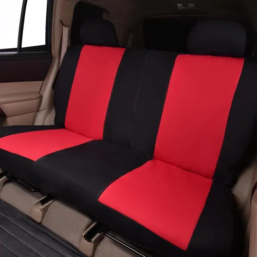 Miniatura 6 de Flying Banner Fundas de asiento de coche para asiento delantero y trasero, de poliéster, protectores de asiento de automóvil, fácil instalación