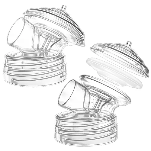 Nenesupply Adaptador de brida de conector protector de reflujo compatible con extractores de leche Spectra S2 S1, repuesto Spectra piezas de bomba